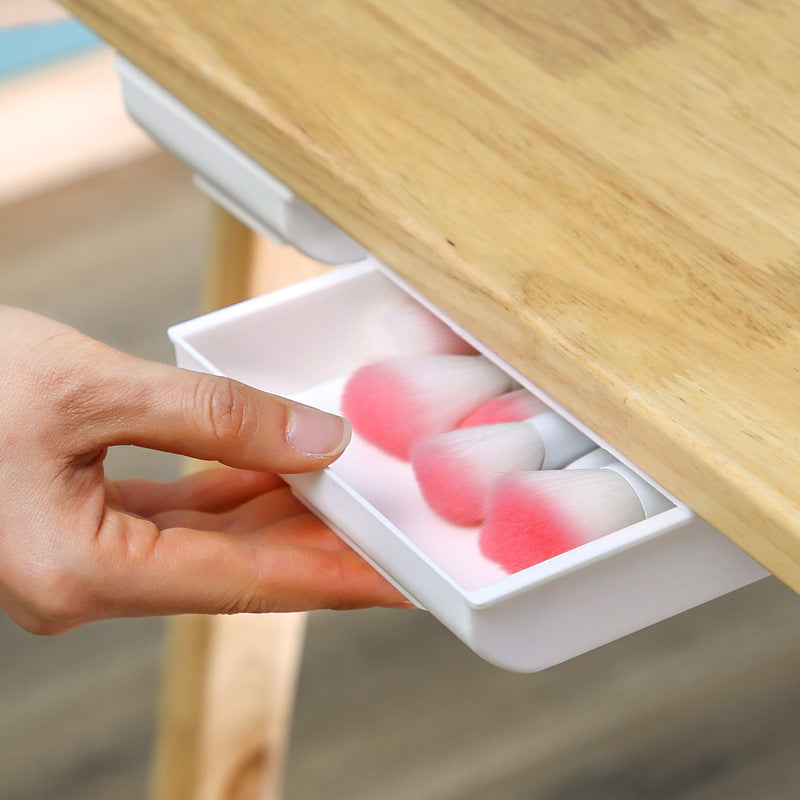 Feneri Adhesive Under-Desk Storage Drawer