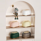 Feneri Ribbed Tissue Holder with Spring Base