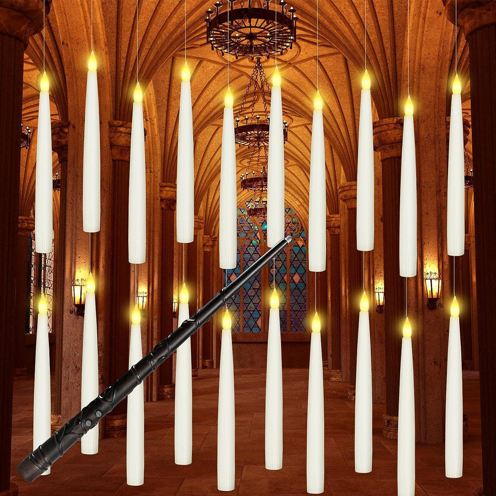 Feneri LED Taper Candle Set with Wand Remote