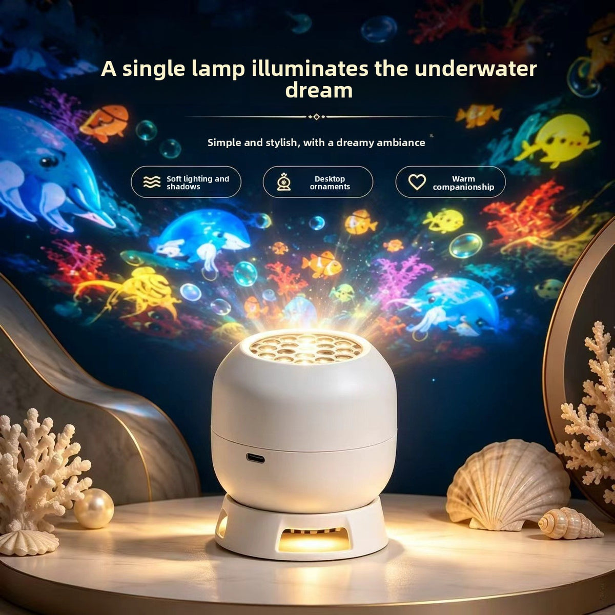 Feneri USB Themed Projector Light