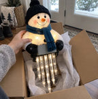 Feneri Snowman and Santa Decorative Lights