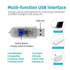 Feneri USB Waterfall LED Lights
