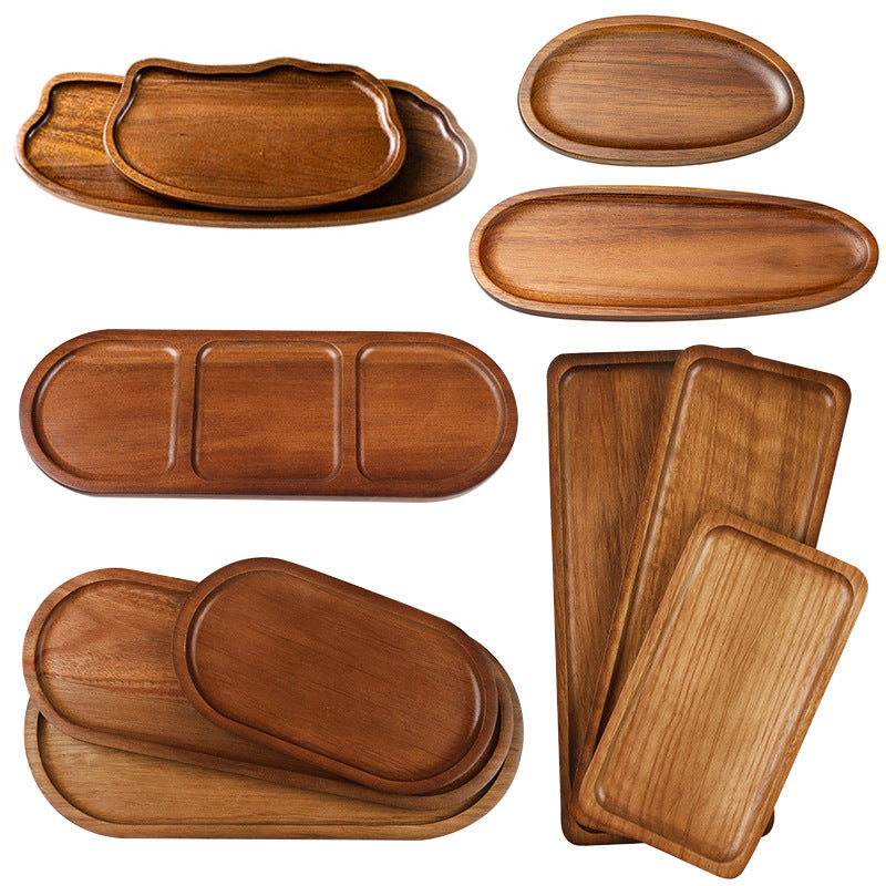 Feneri Acacia Oval Decorative Tray