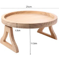 Feneri Foldable Wooden Sofa Arm Tray
