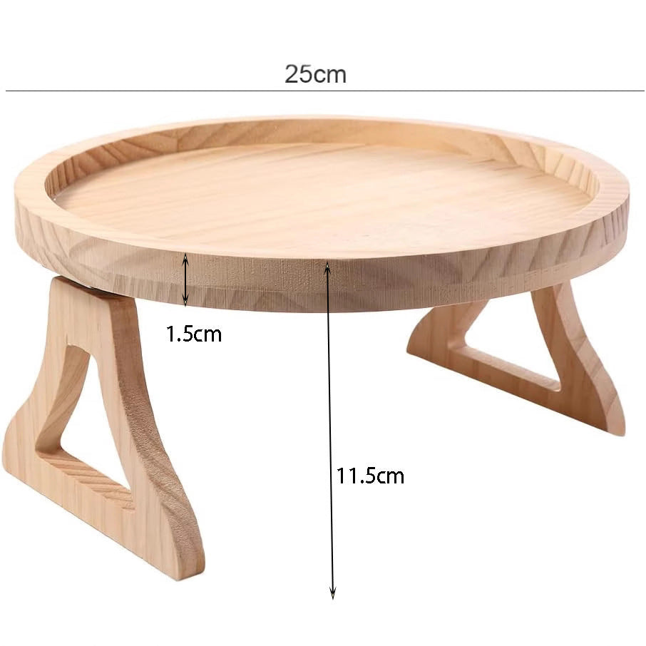 Feneri Foldable Wooden Sofa Arm Tray
