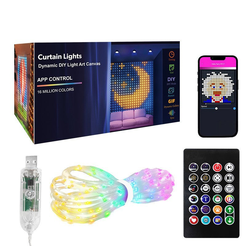 Feneri USB RGB Curtain Lights