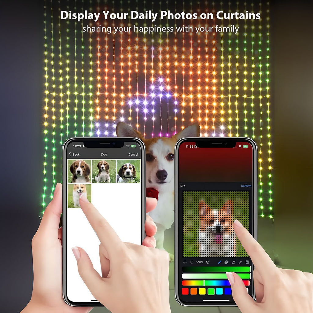 Feneri USB RGB Curtain Lights