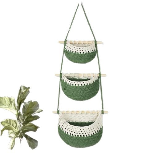 Feneri Single Woven Hanging Storage Basket