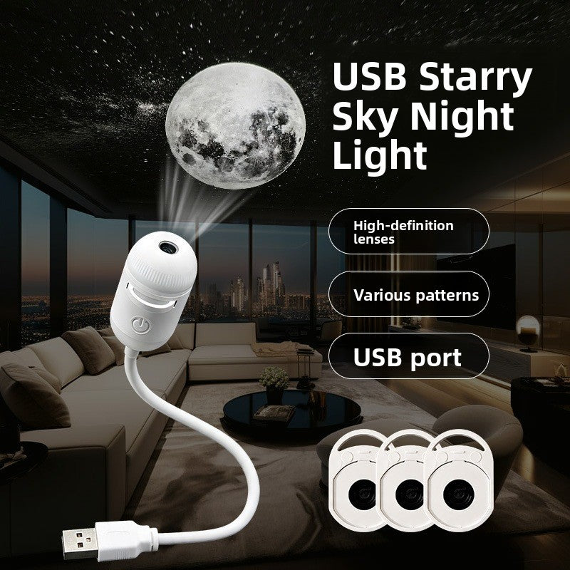 Feneri USB Starry Sky Projector