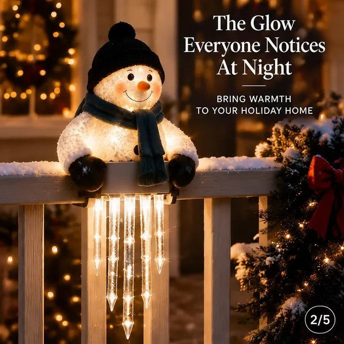 Feneri Snowman and Santa Decorative Lights