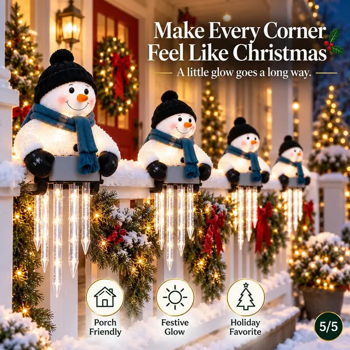 Feneri Snowman and Santa Decorative Lights
