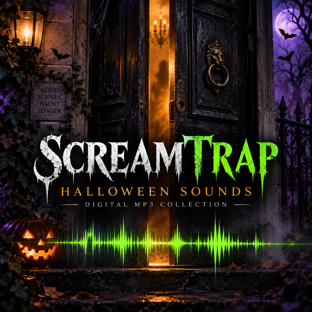 ScreamTrap Halloween Sounds digital MP3 collection artwork